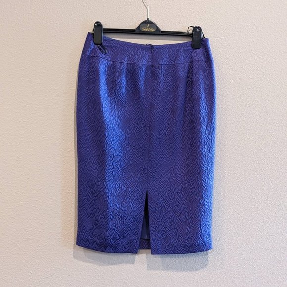 NWOT - Lafayette 148 New York Purple Skirt - Picture 2 of 8